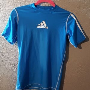 Adidas boys swim shirt